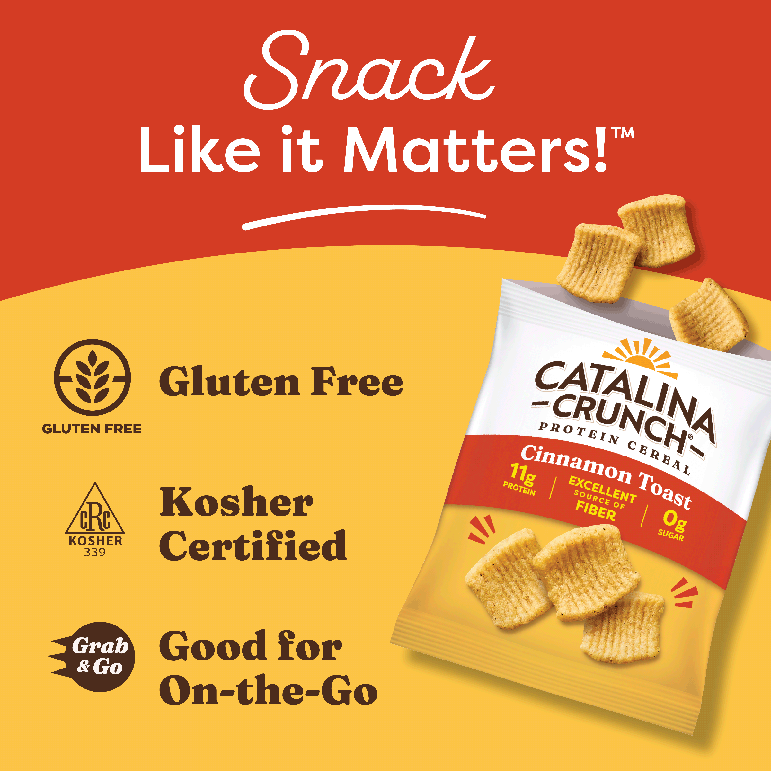 Cinnamon Toast Snack Size Cereal Multipack - Fresh Style