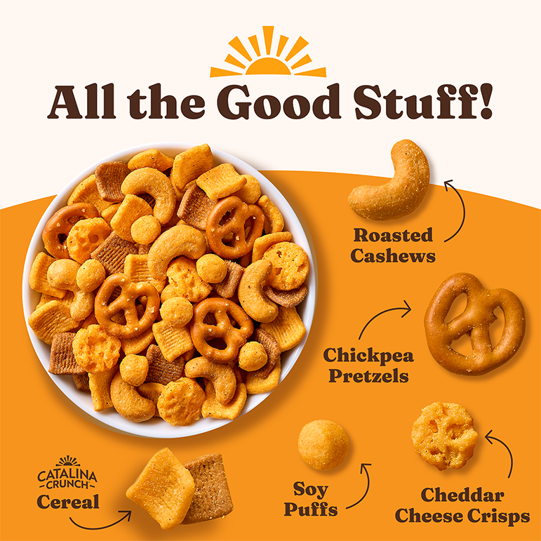 Cheddar Snack Mix - Premium Choice