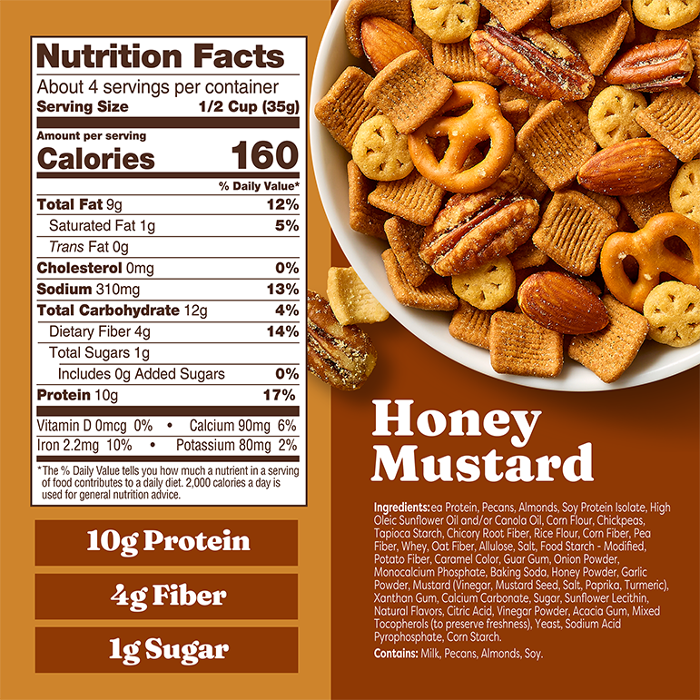 Honey Mustard Snack Mix - Soft Pick