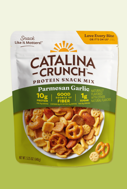Parmesan Garlic Snack Mix - Soft Pick