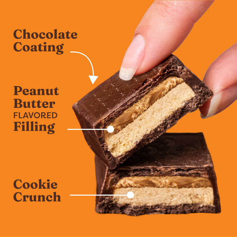 Peanut Butter Chocolate Cookie Bars - Clean Style