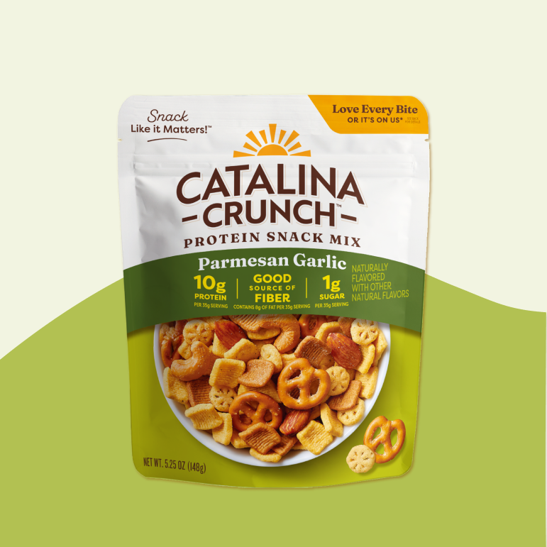 Parmesan Garlic Snack Mix - Crisp Lifestyle Mix Assortment
