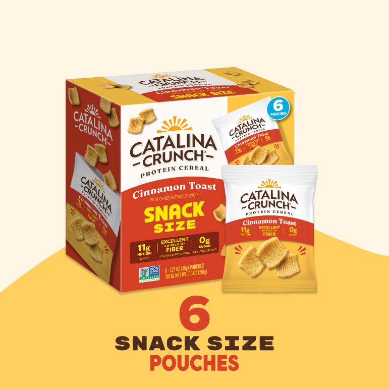 Cinnamon Toast Snack Size Cereal Multipack - Cozy Complete Multipack Assortment